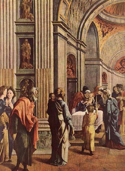SCOREL, Jan van Presentation of Jesus in the Temple oil painting image
